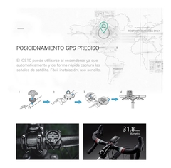 CICLO COMPUTADORA IGPSPORT IGS10 GPS INALAMBRICA STRAVA - tienda online