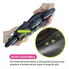Rollers Kossok Spy085 Track De Aluminio Extensible Abec-9