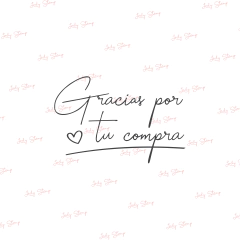 F735 - Gracias por tu compra