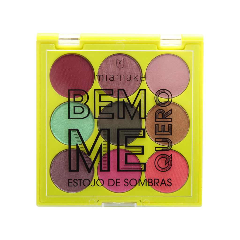 Paleta Estojo De Sombras Mia Make Bem Me Quero Paleta Estojo De Sombras Mia Make Bem Me Quero