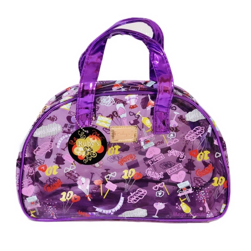 small purple handbolsa
