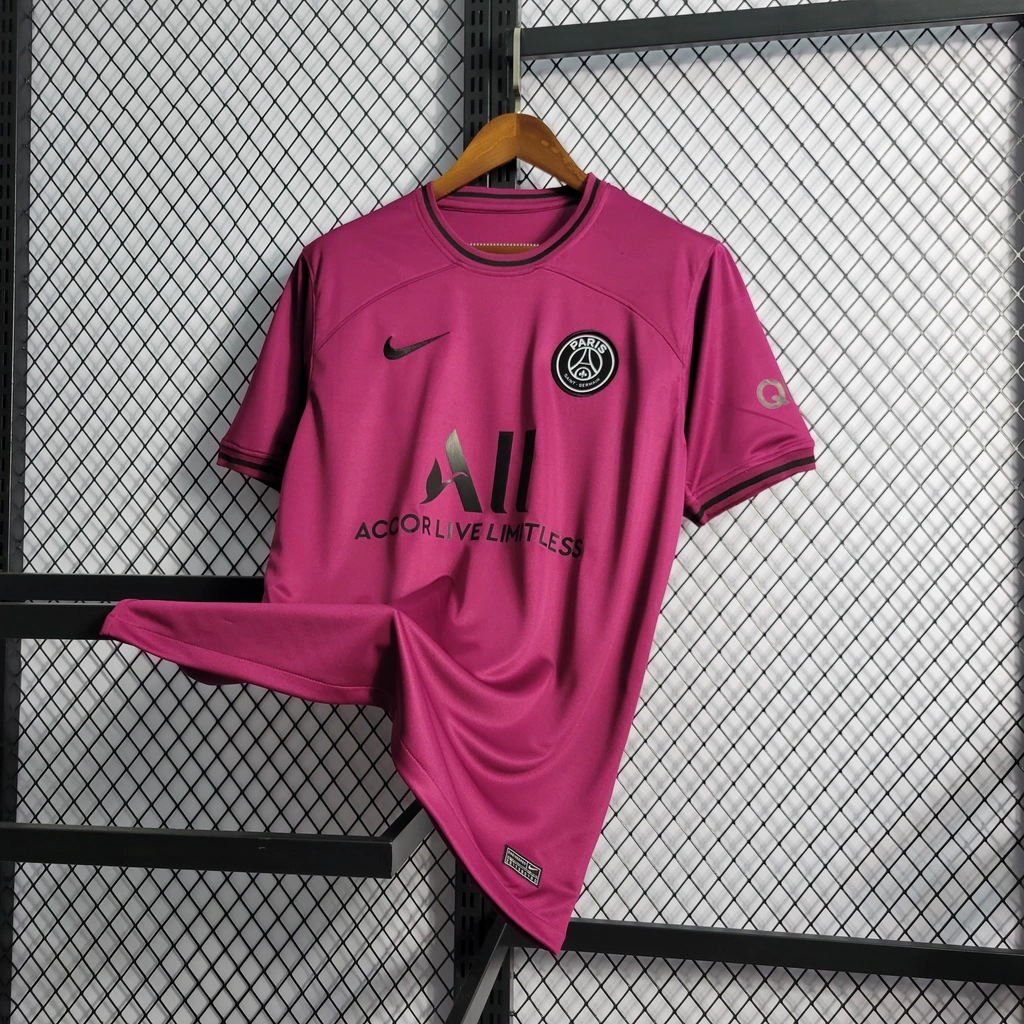 Camisa Paris Saint Germain PSG Rosa 22/23 - ArtigosGS