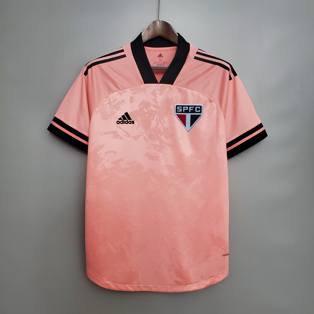camiseta sao paulo rosa 2020