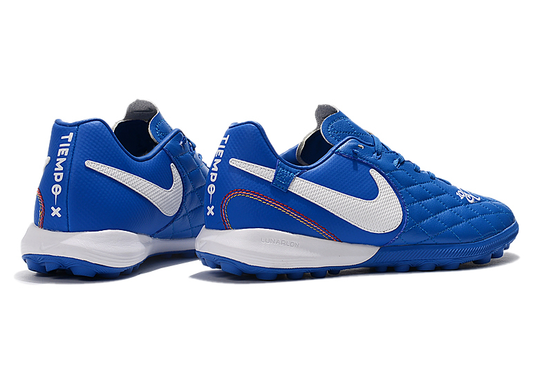Chuteira Society Nike Tiempo Pro Ronaldinho R10 Edição limitada - Azul