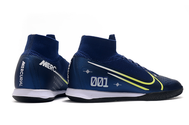 Tênis Futsal Nike Mercurial Superfly 7 Elite BOTINHA - Azul 001