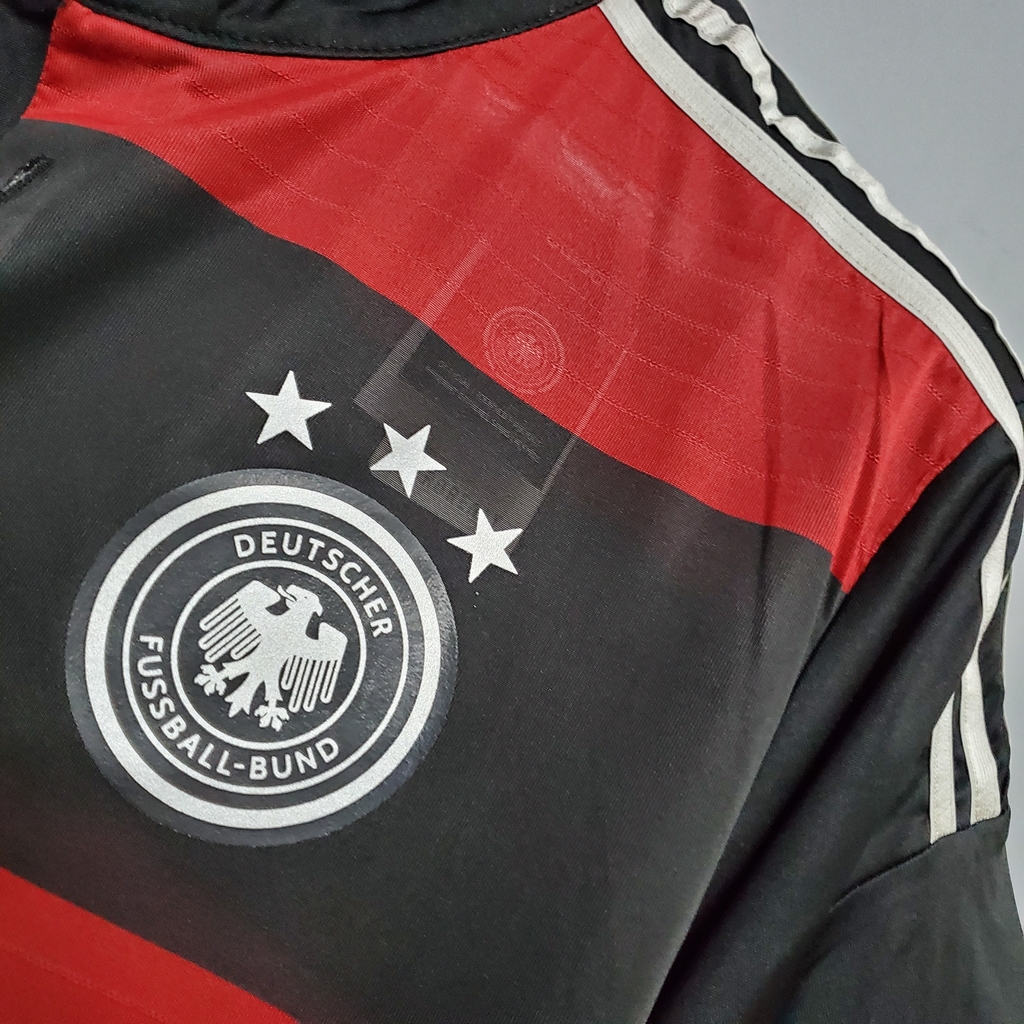 Camisa retrô Alemanha Vermelha 2014 - ArtigosGS