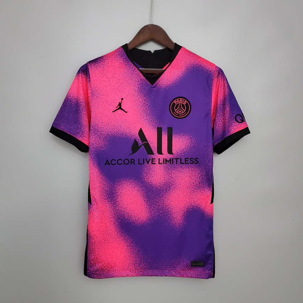 Camisa Paris Saint Germain Psg Roxa 2020 2021