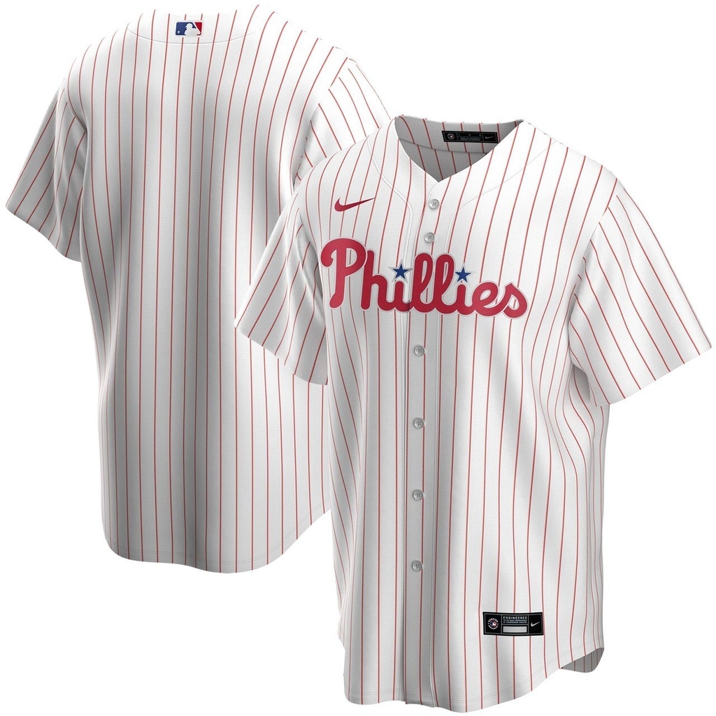 Camisa de Beisebol (MLB) Phillies White Nike