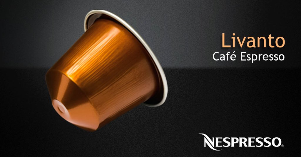 Livanto - 10 Capsulas NESPRESSO - Café Espresso