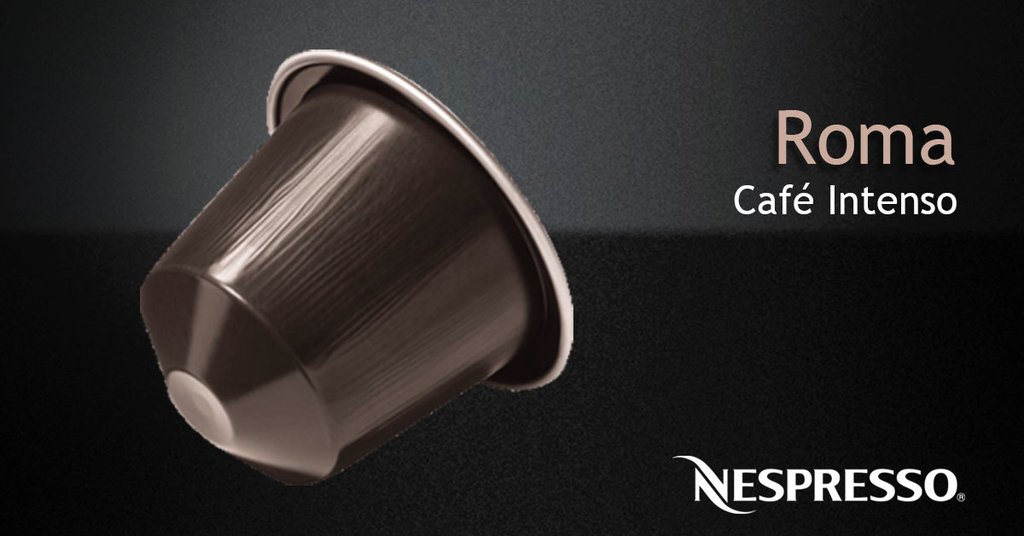 Roma - 10 Cápsulas NESPRESSO - Café Intenso