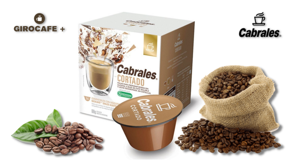 Cortado - Caja X 14 Capsulas Cabrales compatible con Dolce Gusto!