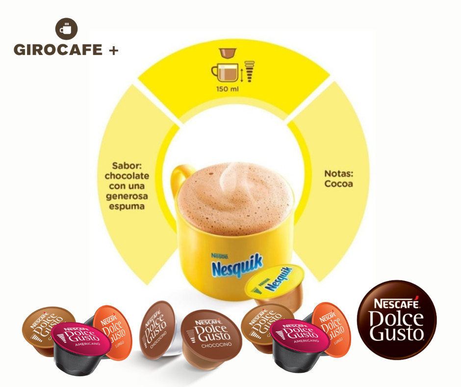 NESCAFÉ® Dolce Gusto® Nesquik x 6, 96 Cápsulas - Comprar Cápsulas