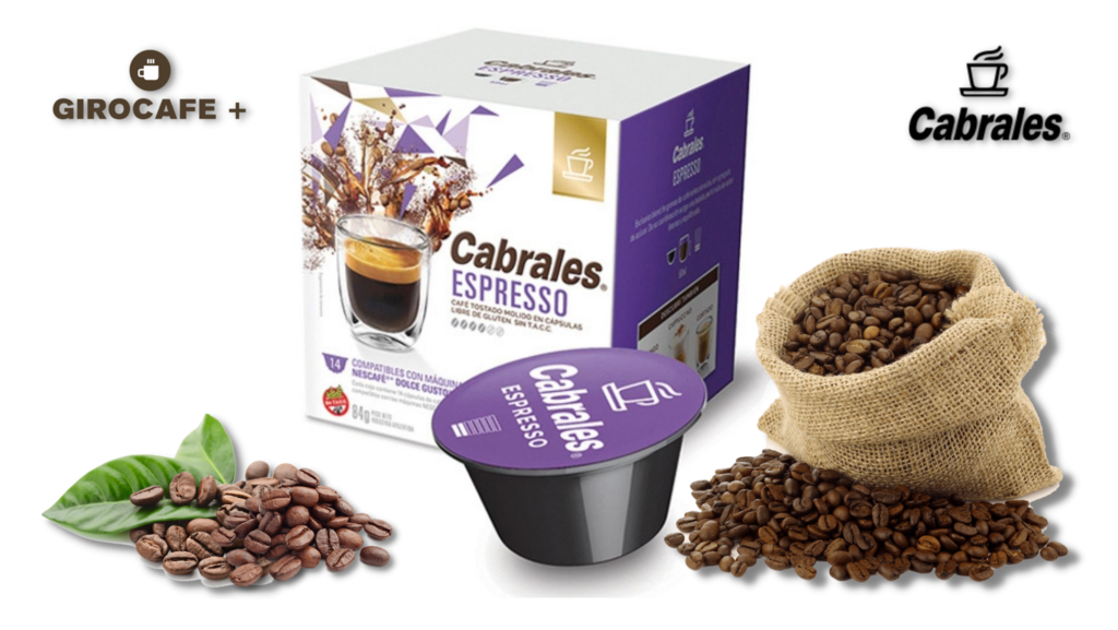 Capsulas Dolce Gusto Cabrales Cortado Caja 14 unid