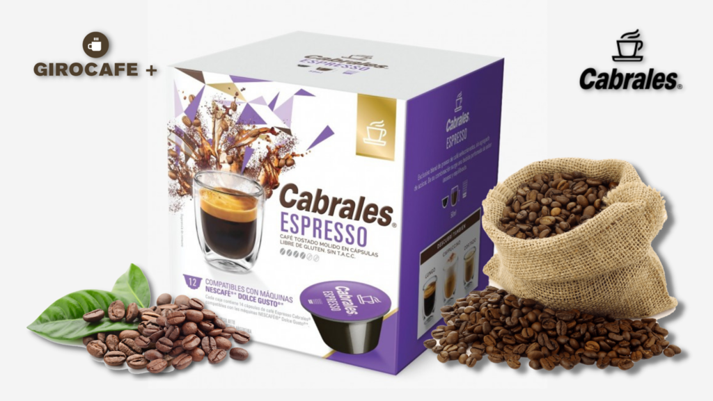Espresso - Caja X 14 Capsulas Cabrales compatible con Dolce Gusto!