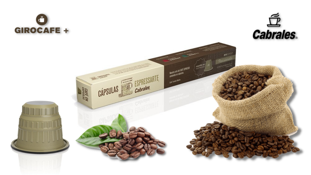 Cápsulas Espressarte Passionato x 10u. Cabrales - La Abuela Dorotea
