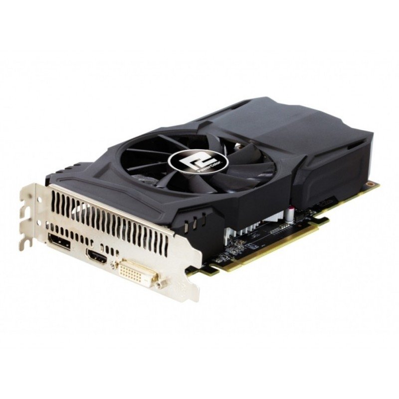 Placa De Vídeo Powercolor Amd Radeon Red Dragon Rx550 4gb Gddr5 128 ...