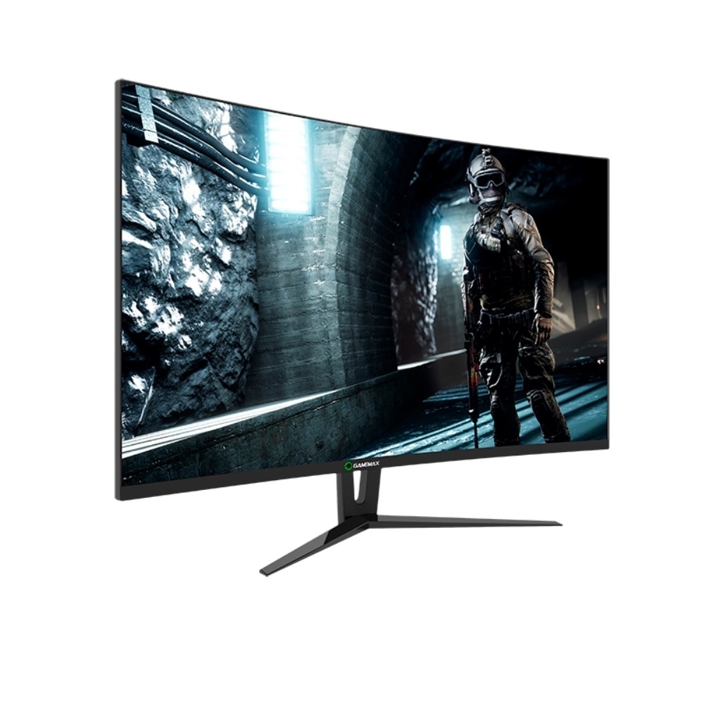 Monitor Gamer Gamemax Led Va Curvo Audio Integrado Amd Free Sync 144hz 1ms Dvi Dp Hdmi