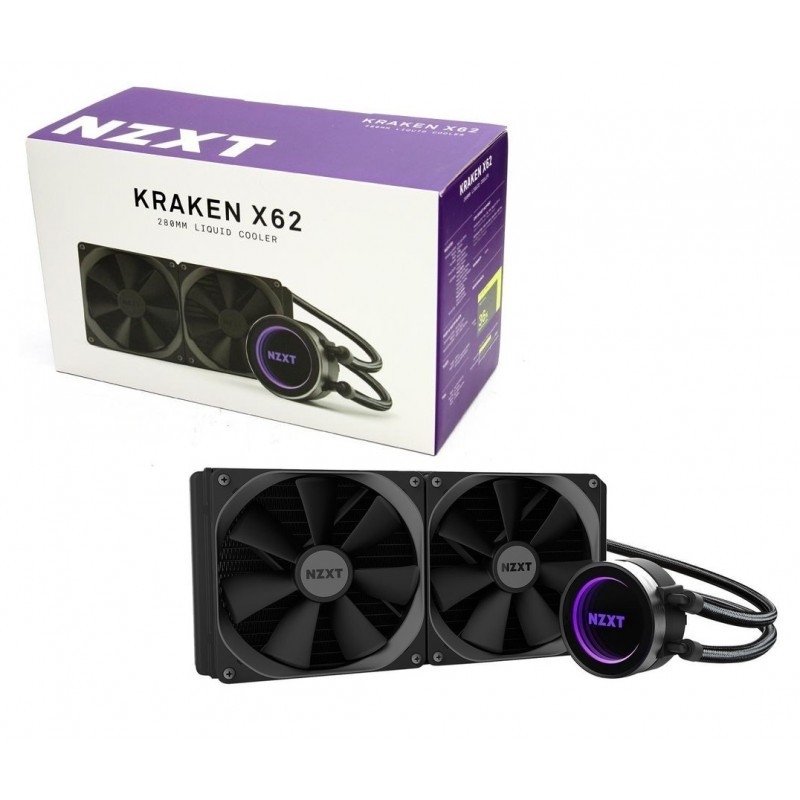 Water Cooler Nzxt Kraken X62 Rgb 280mm Rl Krx62 02