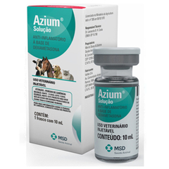 embalagem de medicamento azium solução 10ml