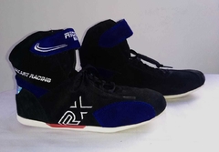 Botas de Karting V2 - Tierra y Asfalto - Negro con azul - comprar online