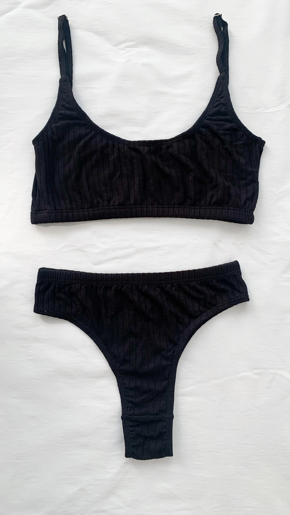 Conjunto top algodon