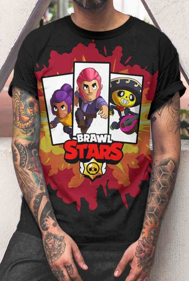 Camiseta Brawl Stars - camiseta do brawls star