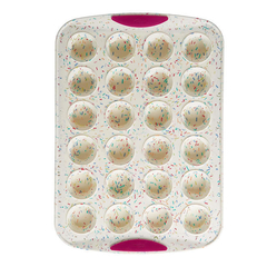 Bandeja de silicona para 24 muffins- Confetti