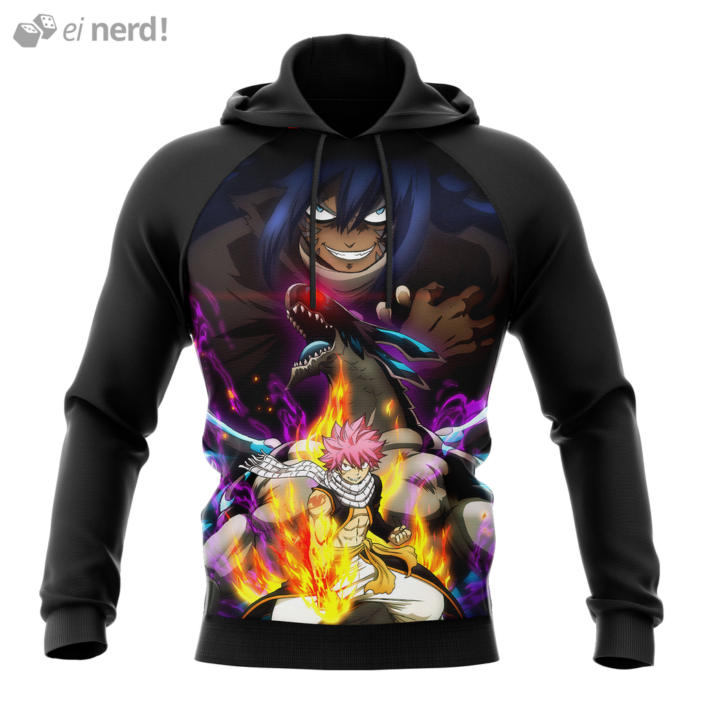natsu dragneel moletom com capuz