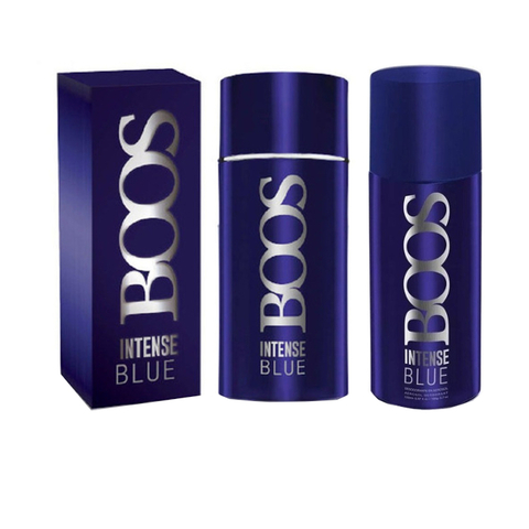 Perfume Boss Intense Blue + Deo