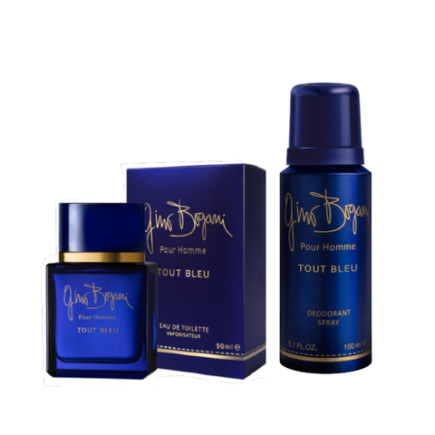 Perfume Gino Bogani Tout Blue Edt + Deo