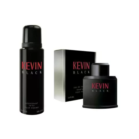 Perfume Kevin Black Edt + Deo