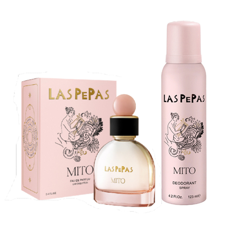 Perfume Las Pepas Mito Edp 100 ml + Deo 123 ml