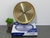 Relógio Parede Clássico Metalizado Analógico Dourado Herweg 6497 - loja online