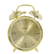 Relógio Despertador De Mesa Dourado Herweg 2720-029 - comprar online