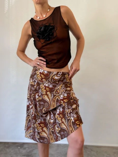 The 60’s Pattern Skirt - tienda online