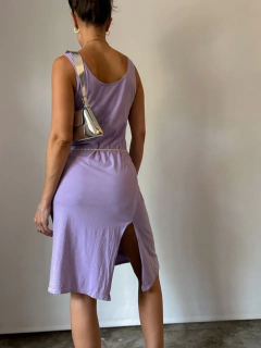 The Lilac Casual Dress - DMOD Vintage