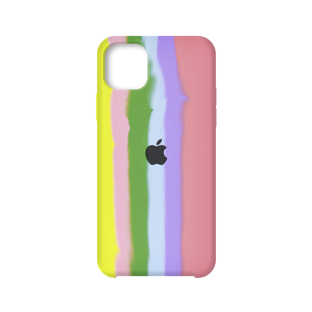 Funda para iPhone 11 multicolor silicone case