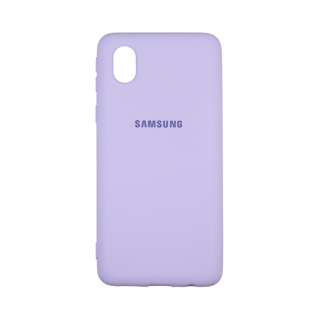 Funda Silicone Case Samsung A01 Core con Felpa y de Silicona Alta Calidad