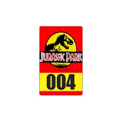 Credencial Jeep 004 -Jurassic Park