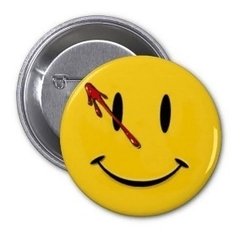 Pin Watchmen Comediante 3,8 cm.