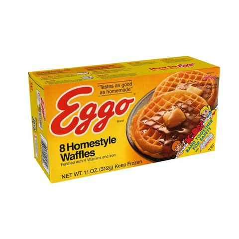 Caja (vacía) Eggo - Waffles - Strranger Things