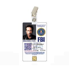 Credencial Fox Mulder NEW - XFiles -Expedientes X