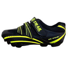 X-Trail Zapatillas MTB Negro/Am. Fluo - Ruta3Shop