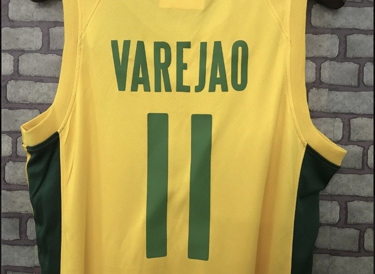 Regata Brasil Copa do Mundo de Basquete - China 2019 #11 Anderson Varejão  (AMARELA)
