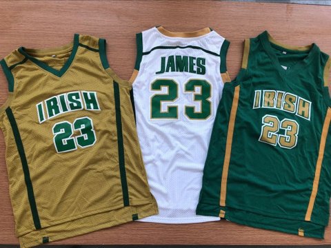 Jersey St. Vincent–St. Mary High School #23 LeBron James