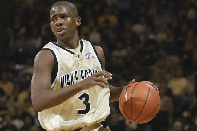 Jersey Wake Forest Demon Deacons 3 Chris Paul