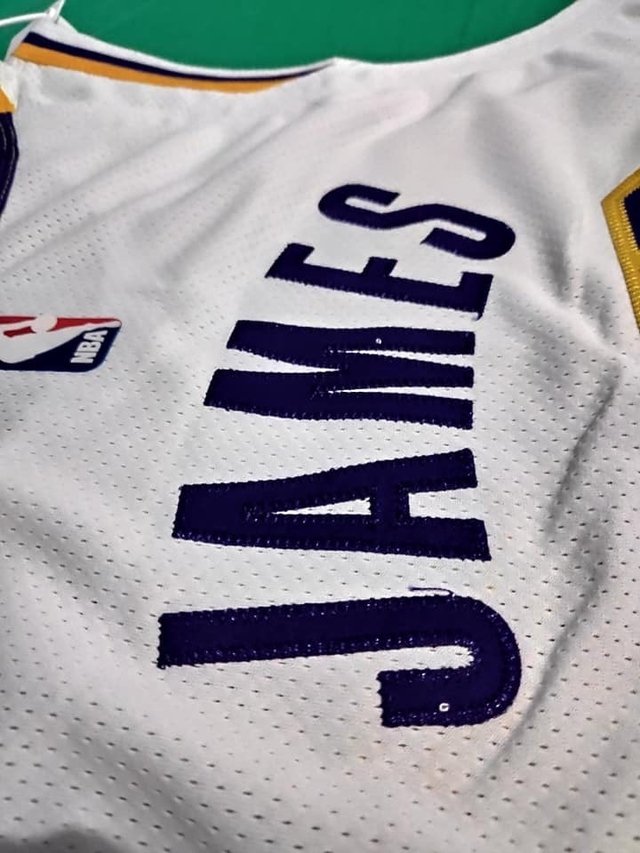 Los Angeles Lakers Jersey Association Edition Authentic #23 LeBron James