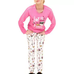 PIJAMA ESTAMPADO COFFE SO PINK -ART. 11663 - tienda online
