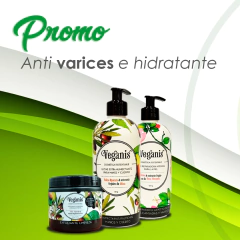 Veganis Pack Anti várices e hidratante crema palta rosa mosqueta Leche Exfoliante - comprar online