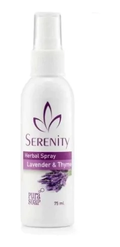 Pura Soap Serenity Herbal Spray Lavender & Thyme 75ml